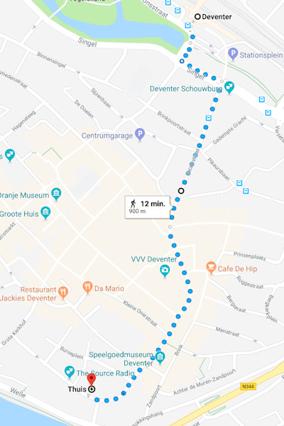 Via Bisschopstraar